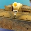 【喵喵模型坊】TANK-MODELLBAU 1/16 德國 戰車偽裝用 車頭燈 金屬製 含LED (TM-2810)