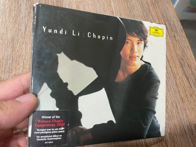 9.9新 ㄌ 李雲迪蕭邦歐洲紙盒首版 YUNDI LI CHOPIN 二手cd