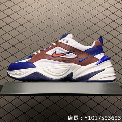 Nike M2K Tekno 白藍紅 復古 休閒運動 慢跑鞋 AV4789-107  男鞋公司級