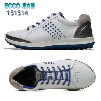 正貨ECCO GOLF BIOM HYBRID 男女高爾夫球鞋 ECCO休閒鞋 動能混合運動鞋 進口牛皮 151514