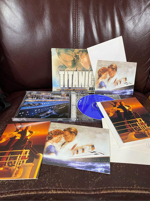鐵達尼號電影原聲帶CD 95%心超級美品