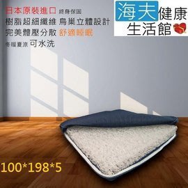 【海夫健康生活館】日本 Ease 3D立體防螨床墊 100*198*5 cm