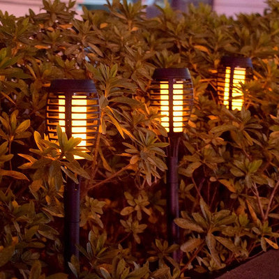 ⚡台灣現貨⚡太陽能火把燈 太陽能led燈 太陽能庭院燈 太陽能LED火焰燈 庭院燈 戶外燈 路燈