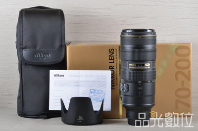 【品光數位】Nikon AF-S 70-200mm F2.8 G VR II 小黑六 公司貨 #124640