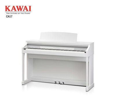 【現代樂器】免運！ KAWAI CA-17 88鍵 數位鋼琴 電鋼琴 白色款 公司貨保固 CA17