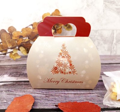Amy烘焙網:小清新手提聖誕包裝盒/小禮物盒牛扎糖盒/手工餅乾盒/點心糖果巧克力盒