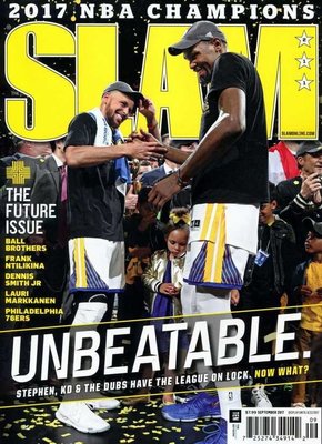 全新SLAM籃球雜誌2017 NBA總冠軍紀念報導