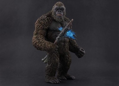 八田元氣小棧: 日版全新 X-PLUS 東寶大怪獸系列《哥吉拉大戰金剛》Kong 2021 少年RIC限量版