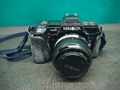 紅螞蟻跳蚤屋 -- (F169) 懷舊收藏 MINOLTA 7000 底片式相機 無測試 僅供收藏 請看說明【歡迎下標】