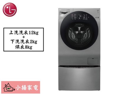 【小揚家電】LG 雙能洗 WT-D200HV + WD-S12GV (詢問享優惠價)