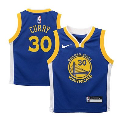 正版 NBA 美國職籃 NIKE Golden States Curry 金州 勇士隊 科瑞 咖哩  兒童 幼兒 球衣
