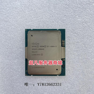 電腦零件Intel Xeon E7-4809V3 4820V3 4830V3 4850V3 8891V3 正式版CPU筆