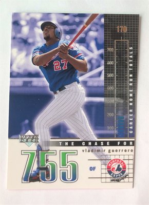 [MLB]2002 Upper Deck The Chase 755 Vladimir Guerrero #C11 特卡