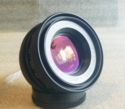 【悠悠山河】庫存新品 德鏡 Zeiss版 Pentacon 50mm F1.8 MC M42 稀有紫羅蘭膜