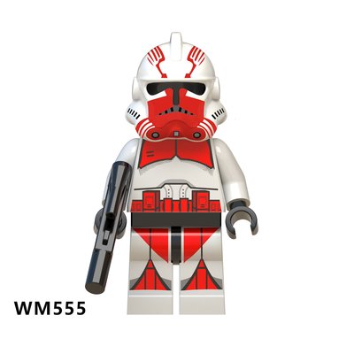 【積木班長】WM555 複製人 震擊兵 風暴兵 暴風兵 星際大戰 星球大戰 人偶 袋裝/相容 樂高 LEGO 積木