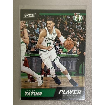 2018-19 Panini Player of the day Jayson Tatum NBA 球員卡