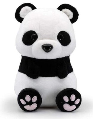 7764A 歐洲進口 限量品 可愛熊貓娃娃動物超萌熊貓小貓熊抱枕絨毛玩偶毛絨娃娃擺設玩具送禮禮物