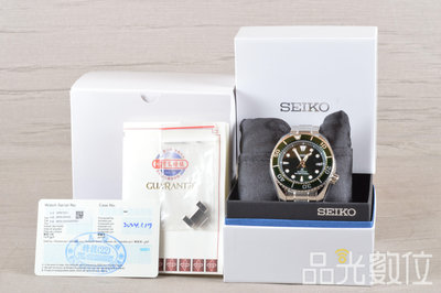 【品光數位】SEIKO SPB103J1 6R35-00A0G 200M 綠 機械錶 錶徑45mm #125086