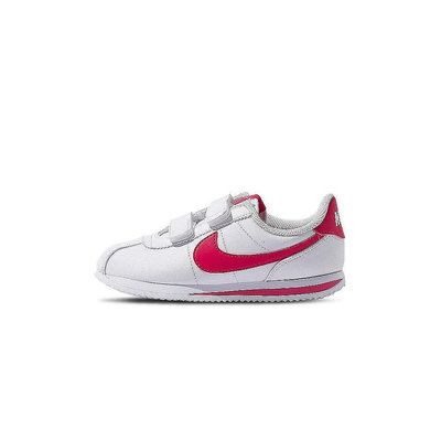 NIKE (PS) Cortez Basic SL 中童 桃紅 魔鬼氈 運動 舒適 休閒鞋 904767-109【雅妤潮鞋】