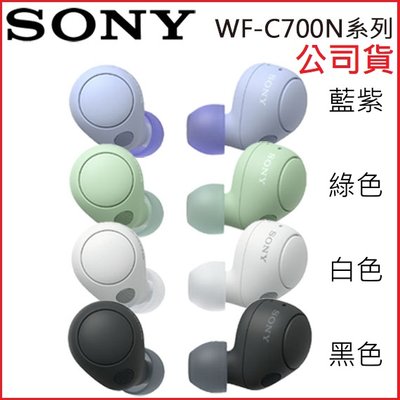 【MR3C】含稅公司貨 SONY 索尼 WF-C700N 真無線 降噪 藍牙 藍芽 耳機 入耳式耳機