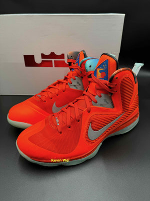 Nike Lebron 9 IX 橘 明星賽 AS Big Bang DH8006-800 籃球鞋 二手