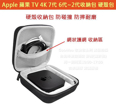 KGO現貨特價Apple 蘋果 TV 4K 7代 6 5 4 3 2代 機上盒 硬殼 保護箱包 保護殼 收納包 防壓耐磨