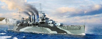 【TRUMPETER 06735】1/700 英國皇家海軍 HMS KENT 肯特號 重型巡洋艦