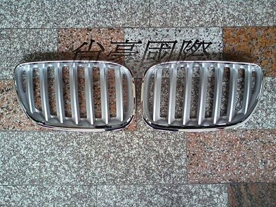 BMW~X5系列-E53-04~06 鍍鈦 水箱罩/一組