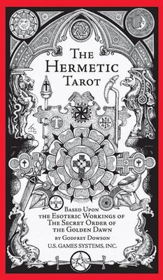 優品匯 卡牌遊戲進口正版Hermetic Tarot 秘教塔羅牌（訂）YP1375