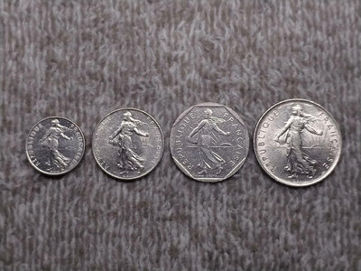 【二手】 外國硬幣 法國 好品41013 紀念幣 硬幣 錢幣【經典錢幣】