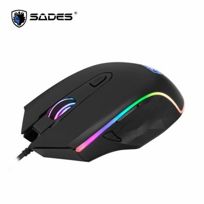[ 邁克電腦 ]SADES 賽德斯 Scythe 幻影狼鐮 RGB 巨集 變頻 電競滑鼠