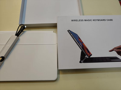 注音版 磁吸式 無傷二手功能正常 iPad Air pro 11寸 通用 magic Keyboard 巧控 聰穎 鍵盤 只賣1千2也可用各式物品換