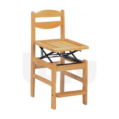 【Lulu】 自動升降椅 板底 377-3 ┃ 嬰幼兒餐椅 木質餐椅 學童椅 兒童椅 書桌椅 升降椅 升降餐椅 課桌椅