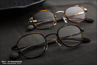 杉本圭‧日本手工眼鏡-KS-62-C.5 純鈦金屬
