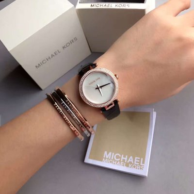 風格MK手錶全新正品MK2591 新款皮帶圓盤三 