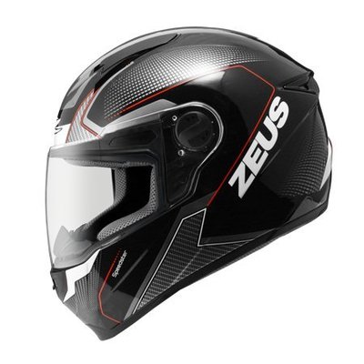 瀧澤部品 ZEUS 瑞獅 ZS-811 AL6  黑白紅 輕量化帽殼 全罩安全帽 舒適透氣 通勤 機車 摩托車 重機