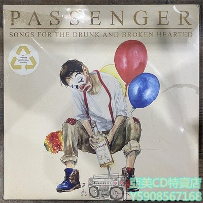 亞美CD特賣店 Passenger Songs For The Drunk  黑膠唱片LP