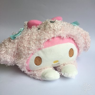 [Kitty 旅遊趣] My Melody 造型靠墊 抱枕 美樂蒂 腰靠 沙發靠墊 擺飾 絨毛玩偶 禮物