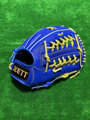 棒球世界 全新ZETT 棒壘球手套T網狀檔12.5吋 (BPGT-80227) 寶藍色特價牛皮軟化處理