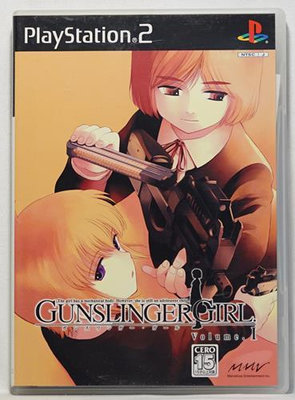 PS2 神槍少女【原版實體光碟 】Gunslinger Girl Vol.1 日版