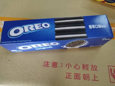 OREO 香草 夾心餅乾 餅乾 (123g/盒)