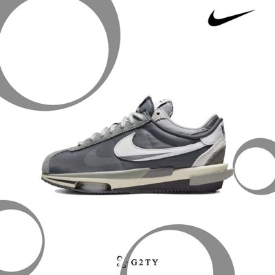 [G2TY] Sacai x Nike | Cortez 4.0 Iron Grey 阿甘 灰綠 DQ0581-001