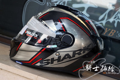 ⚠YB騎士補給⚠ SHARK SPARTAN GT CARBON KROMIUM 鉻紅 全罩 碳纖維  鯊魚 安全帽