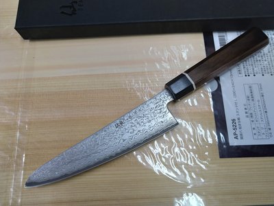@台中市最知名的建成刀剪行@日本-關西仙藏作-黑和式-143MM 小三德刀