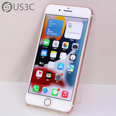 【US3C-高雄店】【一元起標】公司貨 Apple iPhone 7 Plus 128G 粉色 5.5吋  指紋辨識 立體聲喇叭 蘋果手機 空機