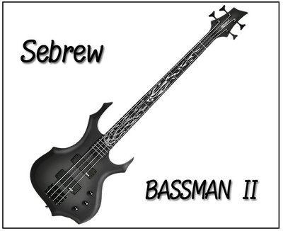 【奇歌】希伯萊Bass Man 二代，質感摩沙黑，高質量電貝斯，厚琴袋，全配，加購價30W音箱+2000