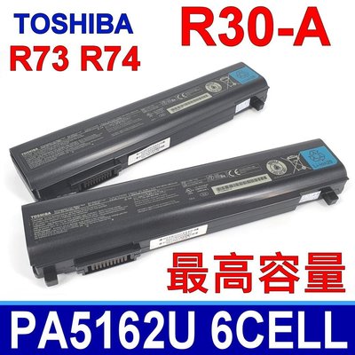 TOSHIBA PA5162U 6芯 原廠電池 R30-A R30-AK01B R30-AK03B R30-AK40B