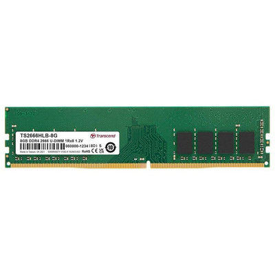 新風尚潮流 【TS2666HLB-8G】 創見 8GB DDR4-2666 品牌電腦專用 桌上型 記憶體