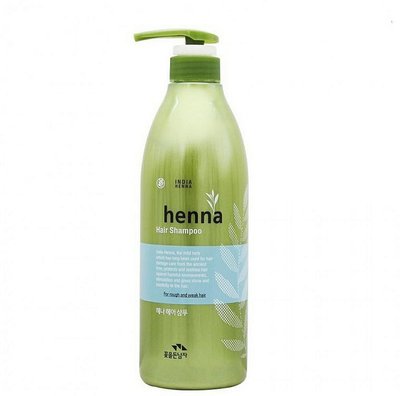 韓國 Henna Hair Shampoo 新一代指甲花洗髮乳/1瓶/730ml