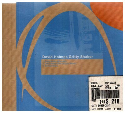 新尚唱片/DAVID HOLMES GRITTY SHAKE 新品-4111022